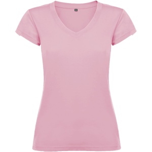 Tricou Victoria cu mânecă scurtă și decolteu în V pentru femei, M - Img 8