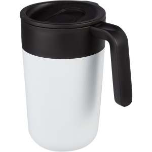 Cană reciclată Nordia cu perete dublu, 400 ml - Img 1