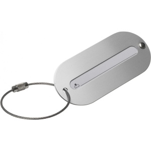 Etichetă de bagaj din aluminiu Isa