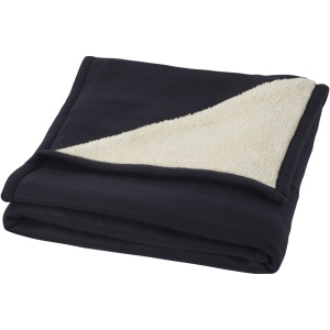 Pătură Springwood din fleece moale și sherpa în carouri - Img 4