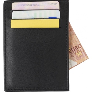Portofel din piele naturală pentru carduri de credit Logan