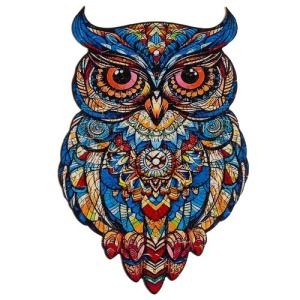 Puzzle lemn Bufnita