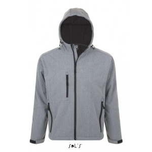 SOL'S REPLAY BĂRBAȚI - GEACĂ SOFTSHELL CU GLUNĂ, 2XL - Img 3