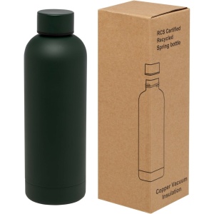 Sticlă termoizolantă Spring 500 ml din oțel inoxidabil reciclat, certificată RCS, din cupru - Img 4