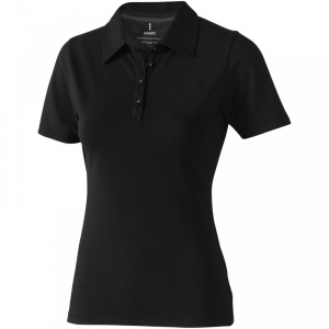 Tricou polo elastic cu mânecă scurtă Markham pentru femei, M - Img 5