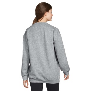 Tricou Softstyle(r) cu guler rotund din fleece de greutate medie pentru adulți, S - Img 8