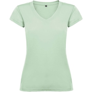 Tricou Victoria cu mânecă scurtă și decolteu în V pentru femei, 2XL - Img 11