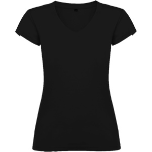 Tricou Victoria cu mânecă scurtă și decolteu în V pentru femei, S - Img 5