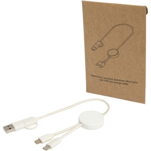 Cablu Citala 5-în-1 din plastic reciclat, 30 cm, pentru sincronizare de date și încărcare rapidă de 27W - Img 1
