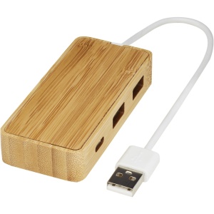 Hub USB Tapas din bambus
