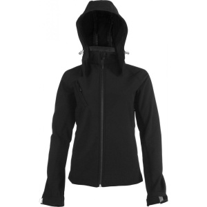 JACHETĂ SOFTSHELL CU GLUGĂ DETAȘABILĂ PENTRU DAMĂ, XL - Img 2