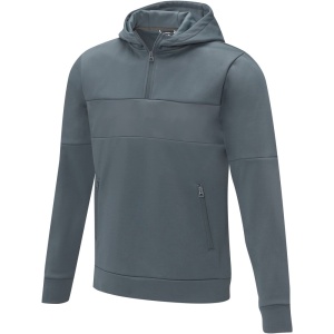 Pulover anorak cu glugă și fermoar pe jumătate pentru bărbați Elevate Sayan, M - Img 3