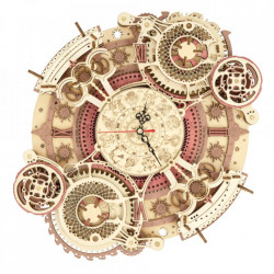 Puzzle 3D lemn Ceas cu calendar Zodiac