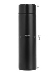 dimensiuni sticla termos cu afisare temperatura LED 
