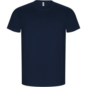 Tricou bărbătesc cu mânecă scurtă, auriu, 2XL - Img 1