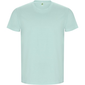 Tricou bărbătesc cu mânecă scurtă, auriu, 2XL - Img 6