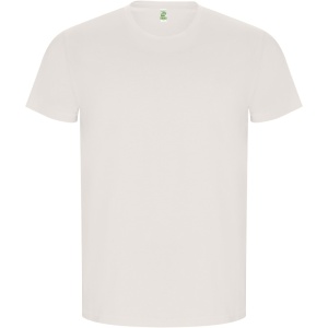 Tricou bărbătesc cu mânecă scurtă, auriu, L - Img 3