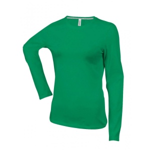 TRICOU CU MÂNECĂ LUNGĂ ȘI GÂT ROTUND PENTRU DAMĂ, M - Img 4