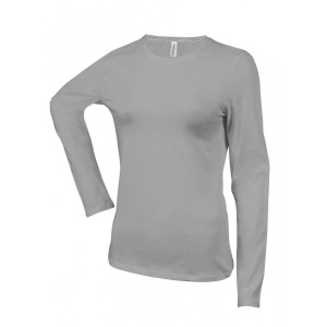 TRICOU CU MÂNECĂ LUNGĂ ȘI GÂT ROTUND PENTRU DAMĂ, M - Img 10