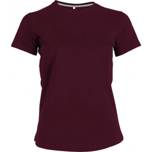 TRICOU CU MÂNECĂ SCURTĂ ȘI GÂTEL ROTUND PENTRU DAMĂ, L - Img 19