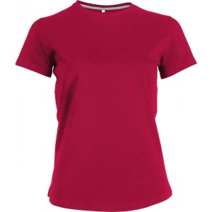 TRICOU CU MÂNECĂ SCURTĂ ȘI GÂTEL ROTUND PENTRU DAMĂ, S - Img 6