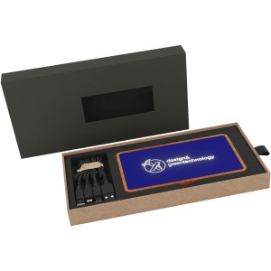 Acumulator extern wireless SCX.design P36, 5000 mAh, cu lumină - Img 2