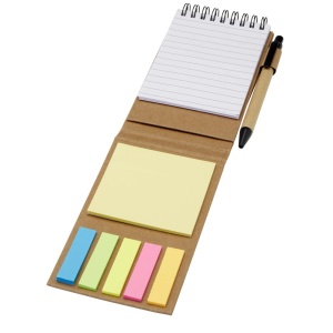 Blocnotes autoadeziv Flipper cu pix (cerneală neagră)