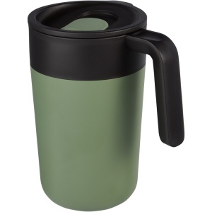 Cană reciclată Nordia cu perete dublu, 400 ml - Img 3