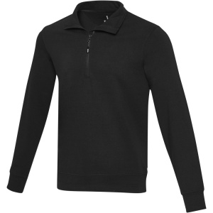 Pulover unisex Aware(tm) reciclat cu fermoar pe un sfert din oțel inoxidabil, XS - Img 3