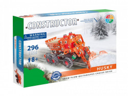 Set constructie Plug de zapada Husky, 296 piese