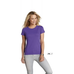 SOL'S <I>IMPERIAL</I> TRICOU CU GULER ROTUND PENTRU DAMĂ, S - Img 13
