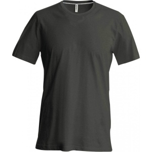 TRICOU CU MÂNECĂ SCURTĂ ȘI GÂT ROTUND, 4XL - Img 4