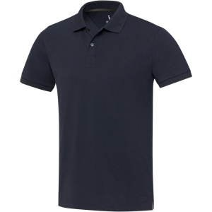 Tricou polo reciclat Aware(tm) unisex cu mânecă scurtă, culoare smarald, XS - Img 3