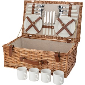 Coș de picnic din salcie Levin