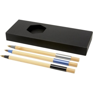 Set de 3 stilouri Kerf din bambus