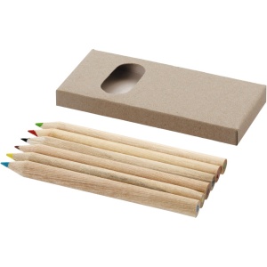 Set de creioane colorate Artemaa, format din 6 piese