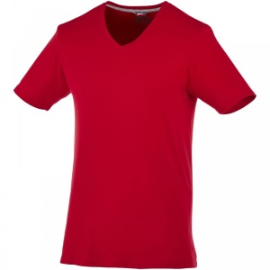 Tricou Bosey cu mânecă scurtă și decolteu în V pentru bărbați, XL