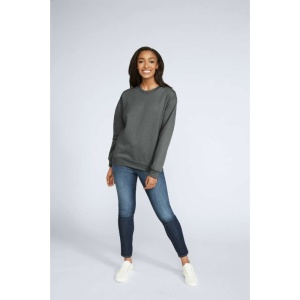 Tricou Softstyle(r) cu guler rotund din fleece de greutate medie pentru adulți, 3XL - Img 2