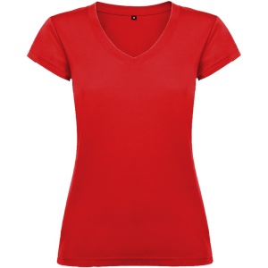 Tricou Victoria cu mânecă scurtă și decolteu în V pentru femei, M - Img 7