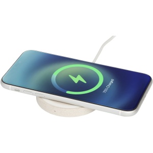 Încărcător wireless Naka de 5W din paie de grâu