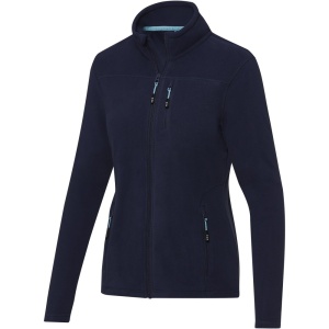 Jachetă din fleece reciclat cu fermoar complet Amber pentru femei GRS, XL - Img 3