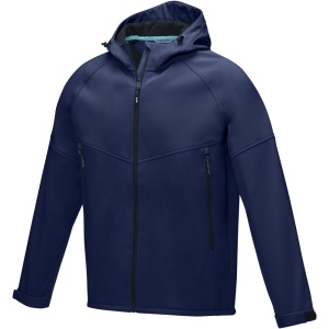 Jachetă softshell reciclată GRS Coltan pentru bărbați, L - Img 1