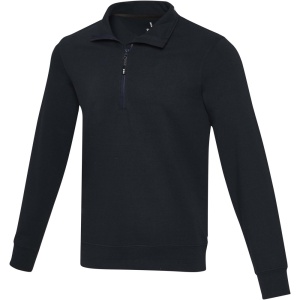 Pulover unisex Aware(tm) reciclat cu fermoar pe un sfert din oțel inoxidabil, XS - Img 2
