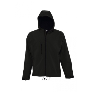 SOL'S REPLAY BĂRBAȚI - GEACĂ SOFTSHELL CU GLUNĂ, XS