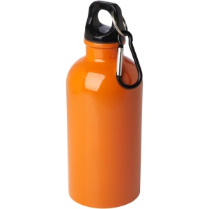Sticlă de apă Oregon 400 ml din oțel inoxidabil cu perete simplu, certificată RCS, cu carabină - Img 4