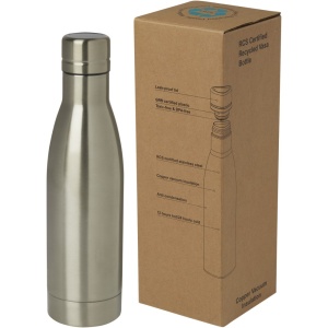 Sticlă termoizolantă din oțel inoxidabil reciclat Vasa 500 ml, certificată RCS, cupru - Img 7