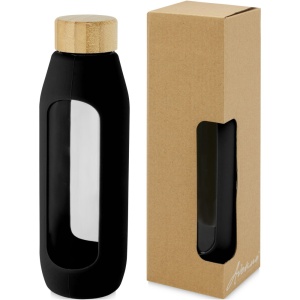 Sticlă Tidan din sticlă borosilicată 600 ml cu mâner din silicon - Img 4