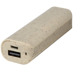 Baterie externă Yoko 1200mAh din paie de grâu