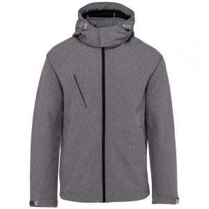 JACHETĂ SOFTSHELL CU GLUGĂ DETAȘABILĂ PENTRU BĂRBAȚI, XL - Img 4