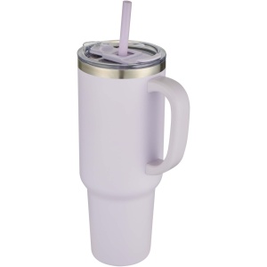 Pahar Sydney 1200 ml cu pereți dubli, certificat RCS, izolat în vid, din cupru, cu pai - Img 2